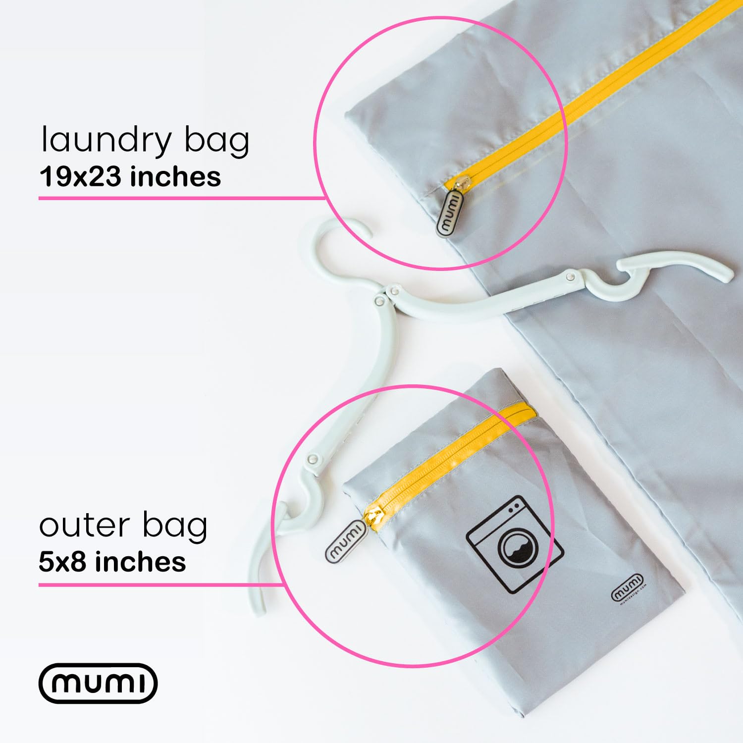 Amazon.com: MUMI Travel Laundry Bag – Moisture & Smell-Proof